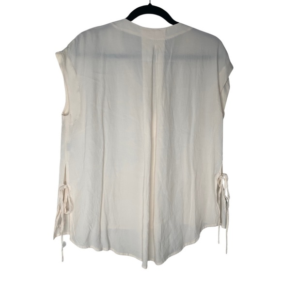 Madewell cream colored viscose top - Picture 2 of 3
